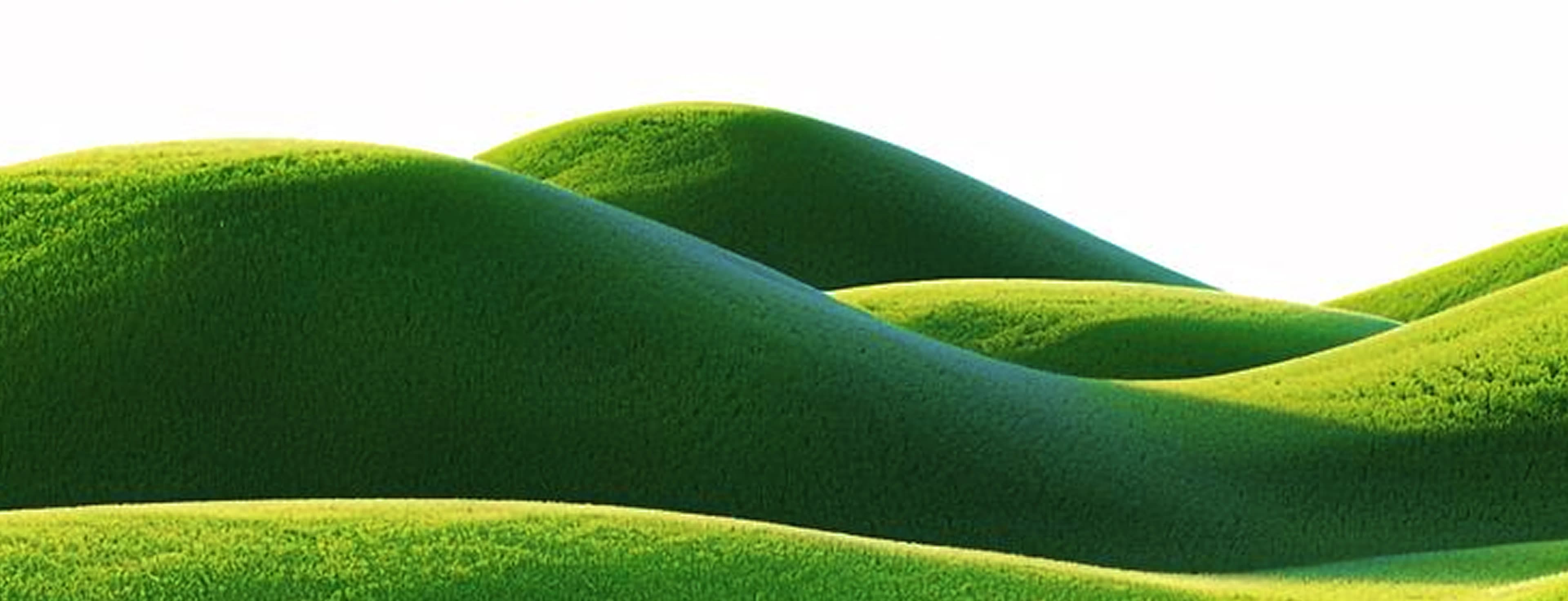 Green landscape background